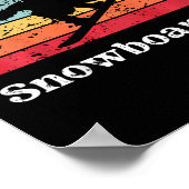 Dieses Kind Lieben Snowboarden Boys Girls Poster (Ecke)