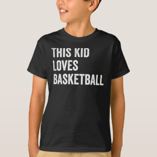 Dieses Kind liebt Basketballliebhaber T-Shirt