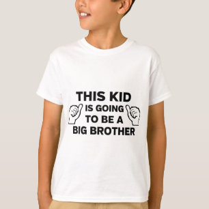 Dieses Kind wird ein großer Bruder sein T-Shirt