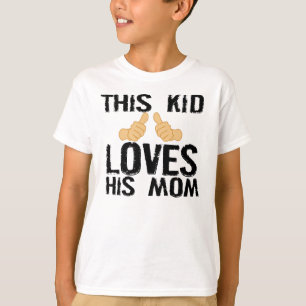 DIESES KINDERLieben SEINE MAMA T-Shirt
