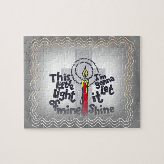 Dieses kleine Christliche Puzzle (Horizontal)