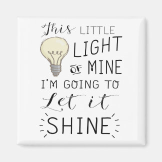 dieses kleine Licht meines Liedes Magnet