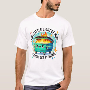 Dieses kleine Licht meines lustigen Müllers Feuer T-Shirt