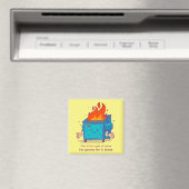 Dieses kleine Licht: Müllcontainer-Feuer-Magnet Magnet (In Situ (Geschirrspüler))