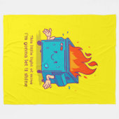 Dieses kleine Licht: Müller-Feuer-Fleece-Decken Fleecedecke (Vorderseite (Horizontal))