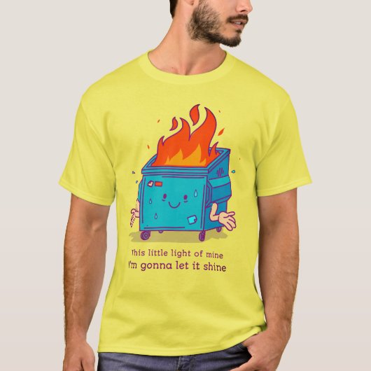 Dieses kleine Licht: Müller-Feuer-Shirt T-Shirt (Vorderseite)