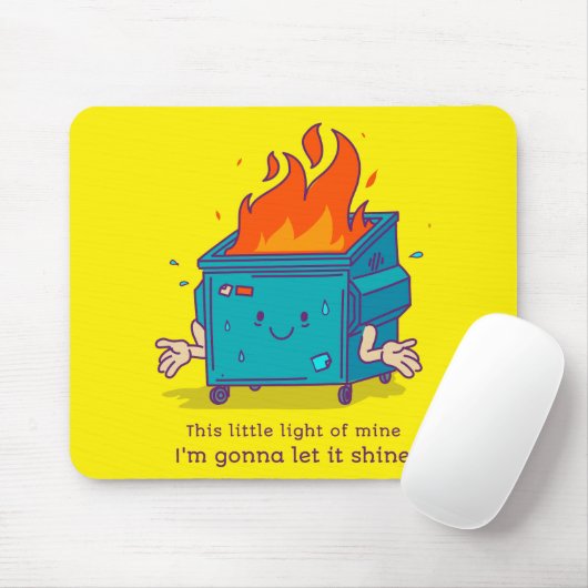 Dieses kleine Licht: Müller-Feuermousepad Mousepad (Mit Mouse)