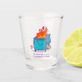 Dieses kleine Licht: Müller-Feuerschutzglas Schnapsglas (Vorderseite)