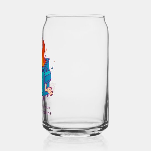 Dieses kleine Licht: Mülltonnen-Feuer kann Glass Dosenglas (Links)