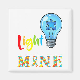 Dieses kleine Licht von mir Autismus-Bewusstsein U Magnet