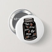 Dieses kleine Licht von mir Christlich Button (Vorne & Hinten)