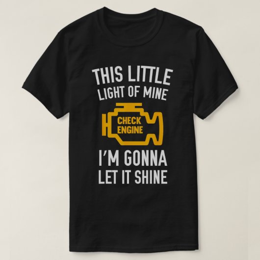 Dieses kleine Licht von mir im Gonna Ließ es schwa T-Shirt (Design vorne)