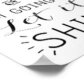 Dieses kleine Licht von mir Poster (Ecke)