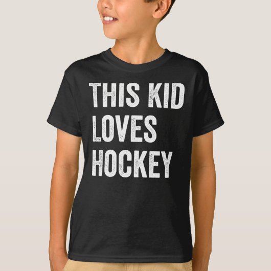 Dieses kleine Liebe Hockey Lover T-Shirt (Vorderseite)