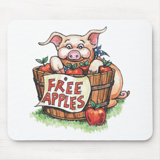 Dieses kleine Piggy Mousepad (Vorne)
