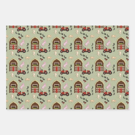 Dieses kleine Pigment Geschenkpapier Set (Vorderseite)