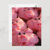 Dieses kleine Schweine Postkarte (Vorne/Hinten)