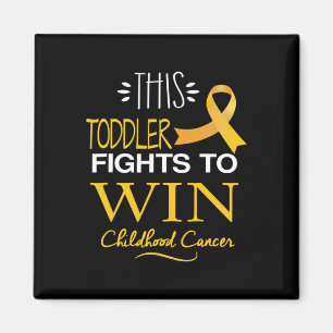 Dieses Kleinkind gewinnt Krebsbewusstsein im Kinde Magnet