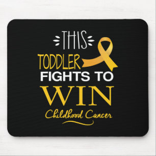 Dieses Kleinkind gewinnt Krebsbewusstsein im Kinde Mousepad