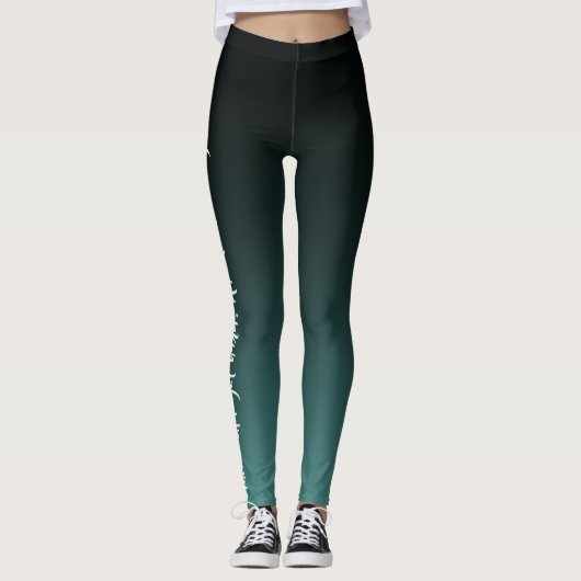 "Dieses konnte stark erhalten. Und das ist okay. Leggings (Vorderseite)