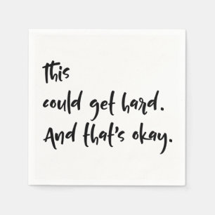 "Dieses konnte stark erhalten. Und das ist okay. Serviette