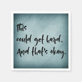 "Dieses konnte stark erhalten. Und das ist okay. Serviette