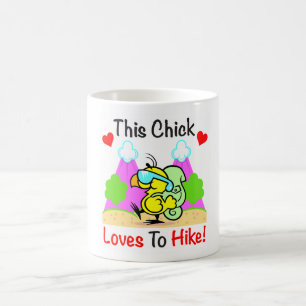 "Dieses Küken-Lieben, Trinkbehälter zu wandern" Kaffeetasse