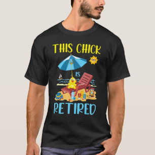 Dieses Küken wird am Strand müde, für mich glückli T-Shirt