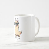 Dieses Lama-Drama ist eine wirklich sonderbare Pos Kaffeetasse (VorderseiteRechts)