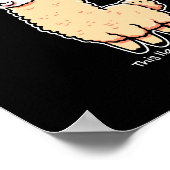 Dieses Lama-Drama ist eine wirklich sonderbare Pos Poster (Ecke)