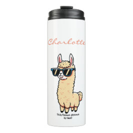 Dieses Lama-Drama ist eine wirklich sonderbare Pos Thermosbecher