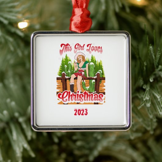 Dieses Land Gil Liebe Weihnachten Ornament Aus Metall (Baum)