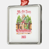 Dieses Land Gil Liebe Weihnachten Ornament Aus Metall (Links)