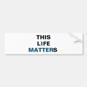 DIESES LEBEN IST bumbersticker von Bedeutung Autoaufkleber