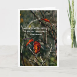 Dieses Leben - Shakespeare Quote Card Karte