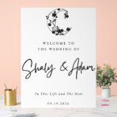 Dieses Leben und das nächste Akronylische Hochzeit Acrylschild (Hochzeit)