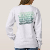 Dieses Lionheart-Sweatshirt (Women's) Sweatshirt (Rückseite)