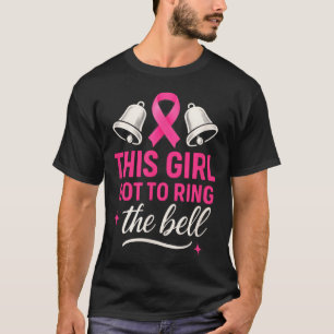 Dieses Mädchen durfte die Glocke läuten - Brustkre T-Shirt