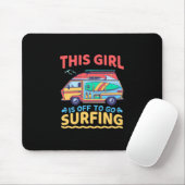 Dieses Mädchen geht surfen Mousepad (Mit Mouse)