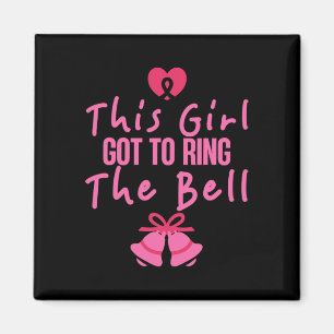 Dieses Mädchen Got, das Bell-Brustkrebs-Bewusstsei Magnet