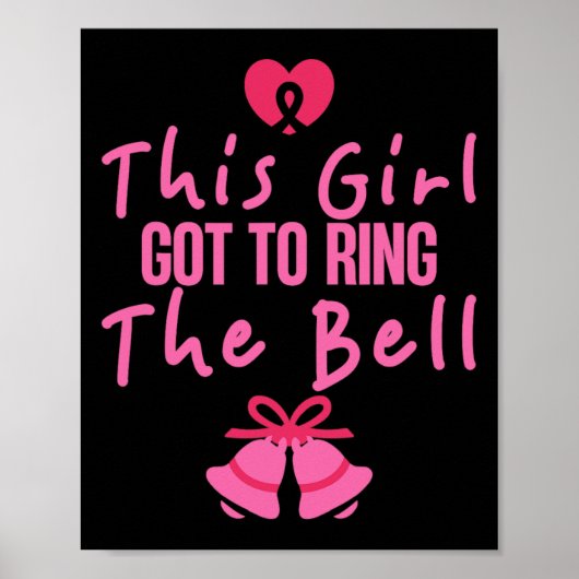 Dieses Mädchen Got, das Bell-Brustkrebs-Bewusstsei Poster (Vorne)