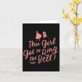 Dieses Mädchen Got, die Bell Chemo Grad Brust C zu Karte (Gelbe Blume)