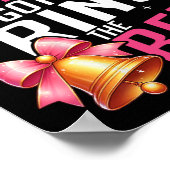 Dieses Mädchen Got, die Glocke letzte Chemo-Brust  Poster (Ecke)