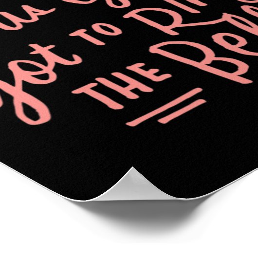 Dieses Mädchen Got, um die Bell Chemo Grad Brust C Poster (Ecke)