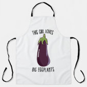 Dieses Mädchen  große Eggers Schürze (Vorderseite)