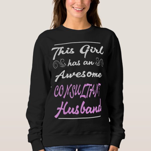 Dieses Mädchen hat ein Phantastisches Beraterteam Sweatshirt (Vorderseite)