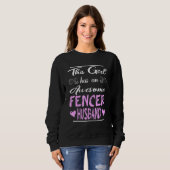 Dieses Mädchen hat ein Phantastisches Fencer-Ehema Sweatshirt (Vorne ganz)