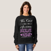 Dieses Mädchen hat ein Phantastisches Mauerstück 1 Sweatshirt (Vorne ganz)