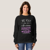 Dieses Mädchen hat einen Phantastischen Buchhalter Sweatshirt (Vorne ganz)