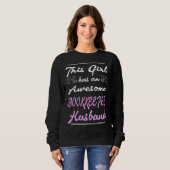 Dieses Mädchen hat einen Phantastischen Buchhalter Sweatshirt (Vorne ganz)